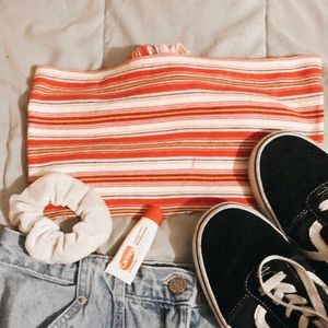 Summer retro tube top